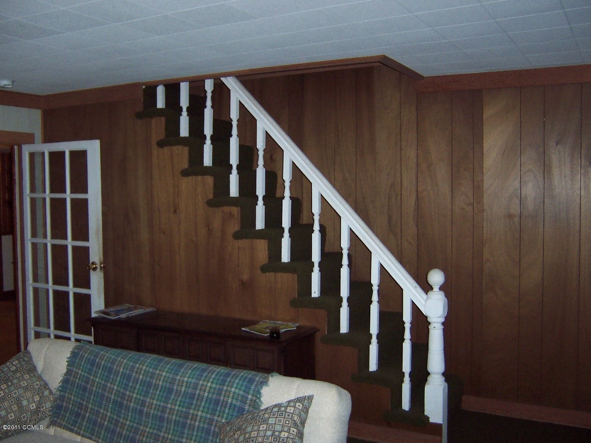 341 Shell Road Atlantic, NC 28511 - Photo 9 of 21 Stairs in Living Rm
