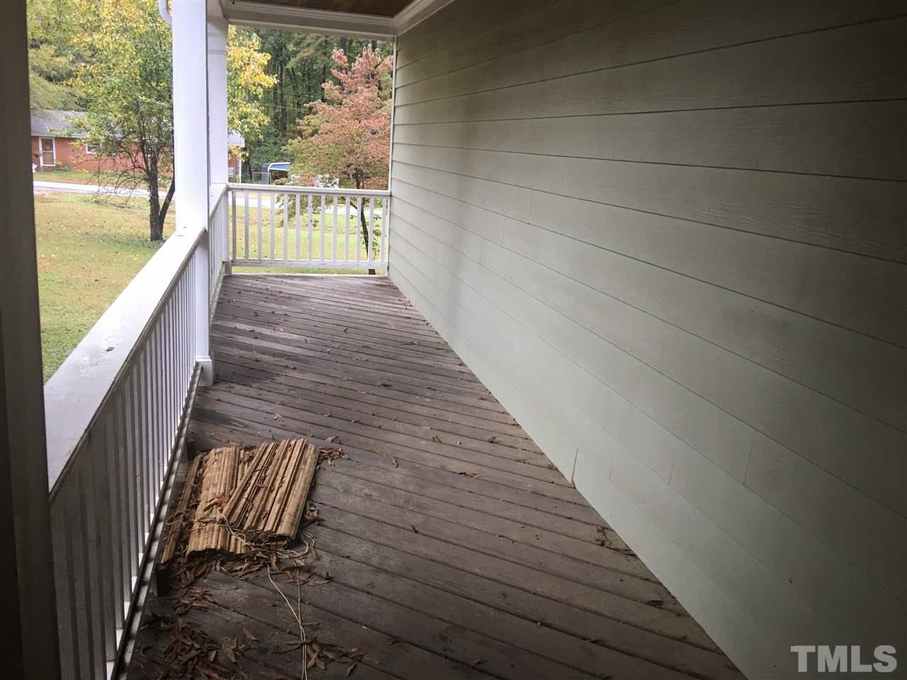 1425 Goodwin Road Apex, NC 27523 - Photo 20 of 23 a balcony with wooden floor