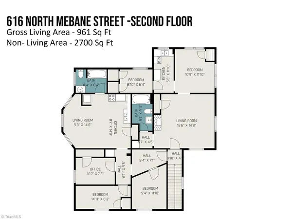 $299,900 | 616 North Mebane Street, Burlington, NC 27217