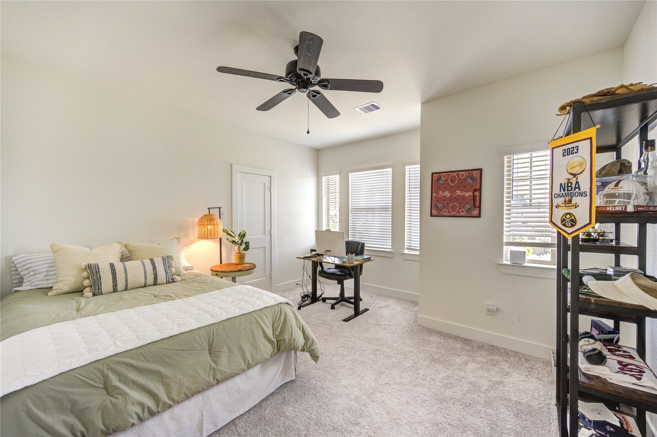 17758 Tree Of Heaven Conroe, TX 77385 - Photo 38 of 44 a bedroom with a bed furniture and window