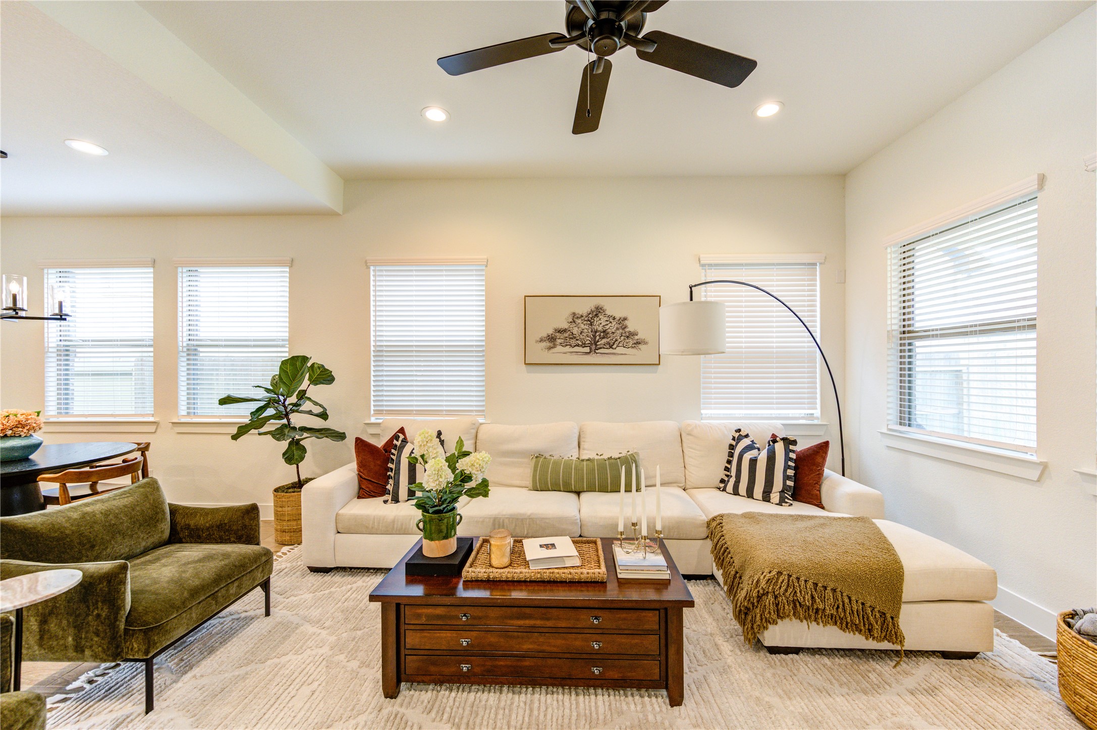 17758 Tree Of Heaven Conroe, TX 77385 - Photo 8 of 44 a living room with furniture and a large window