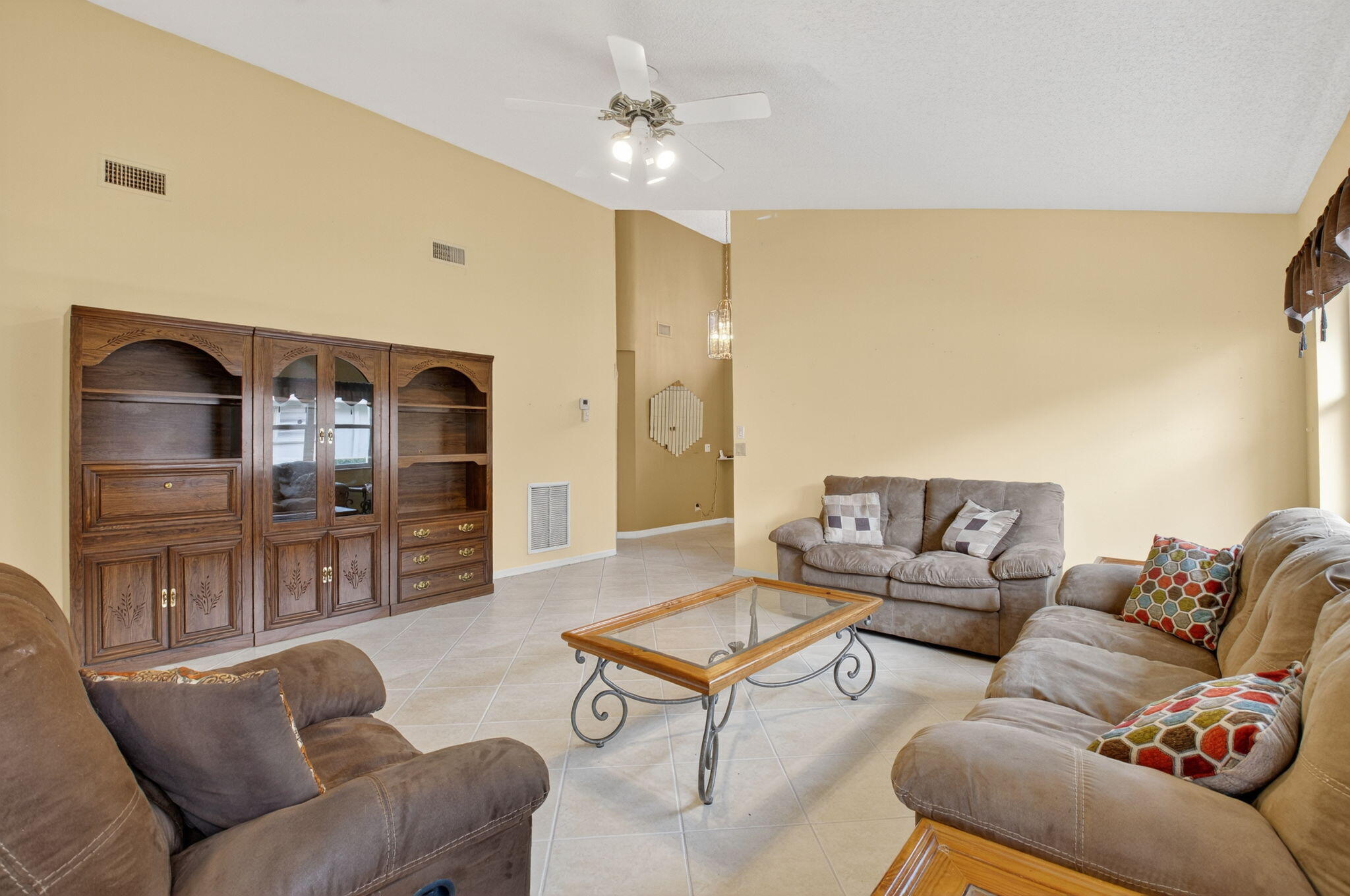 11168 Sangria Court Boca Raton, FL 33498 - Photo 22 of 63 a living room with furniture and wooden floor
