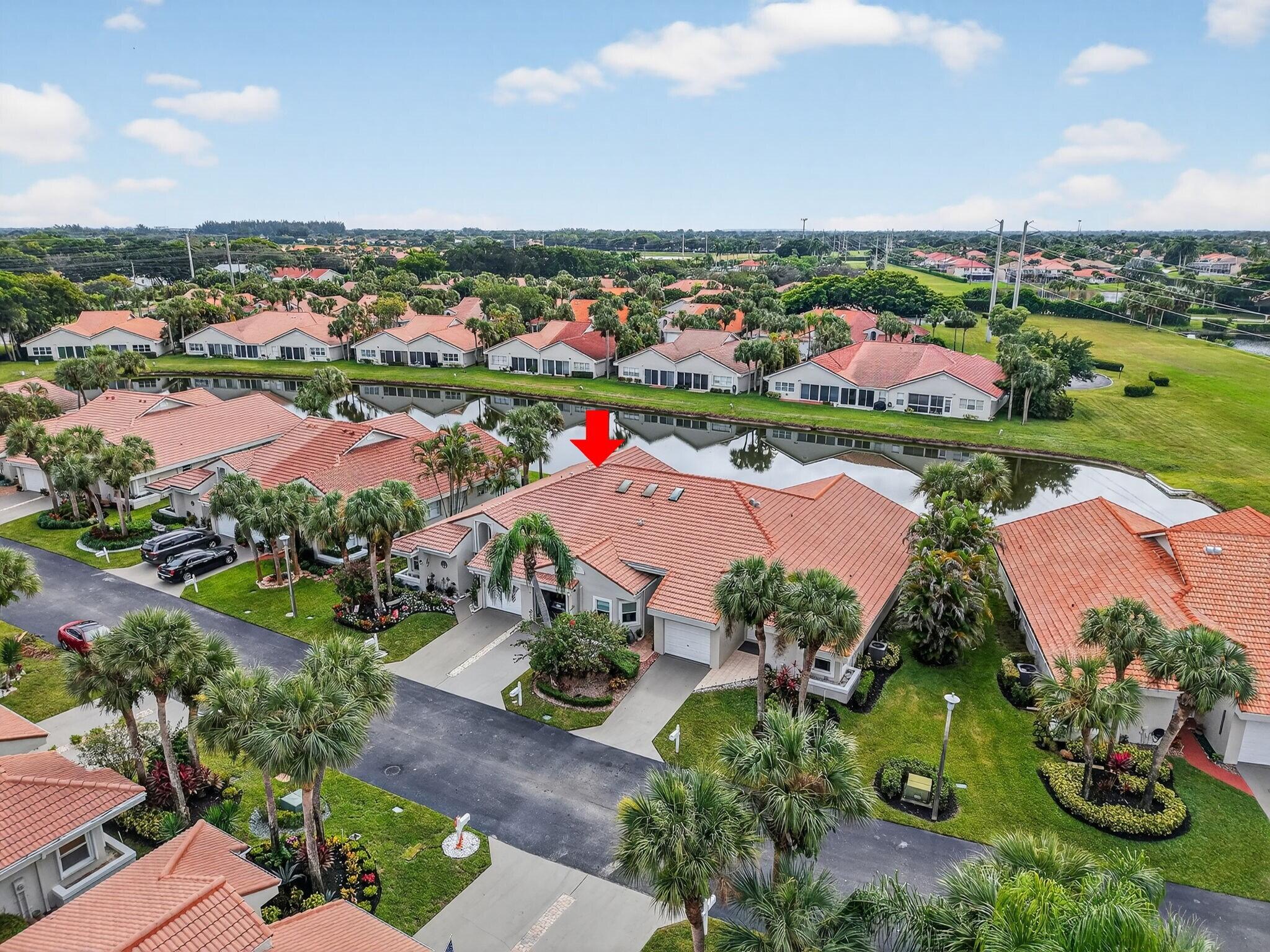 11168 Sangria Court Boca Raton, FL 33498 - Photo 43 of 63 an aerial view of residential houses with outdoor space