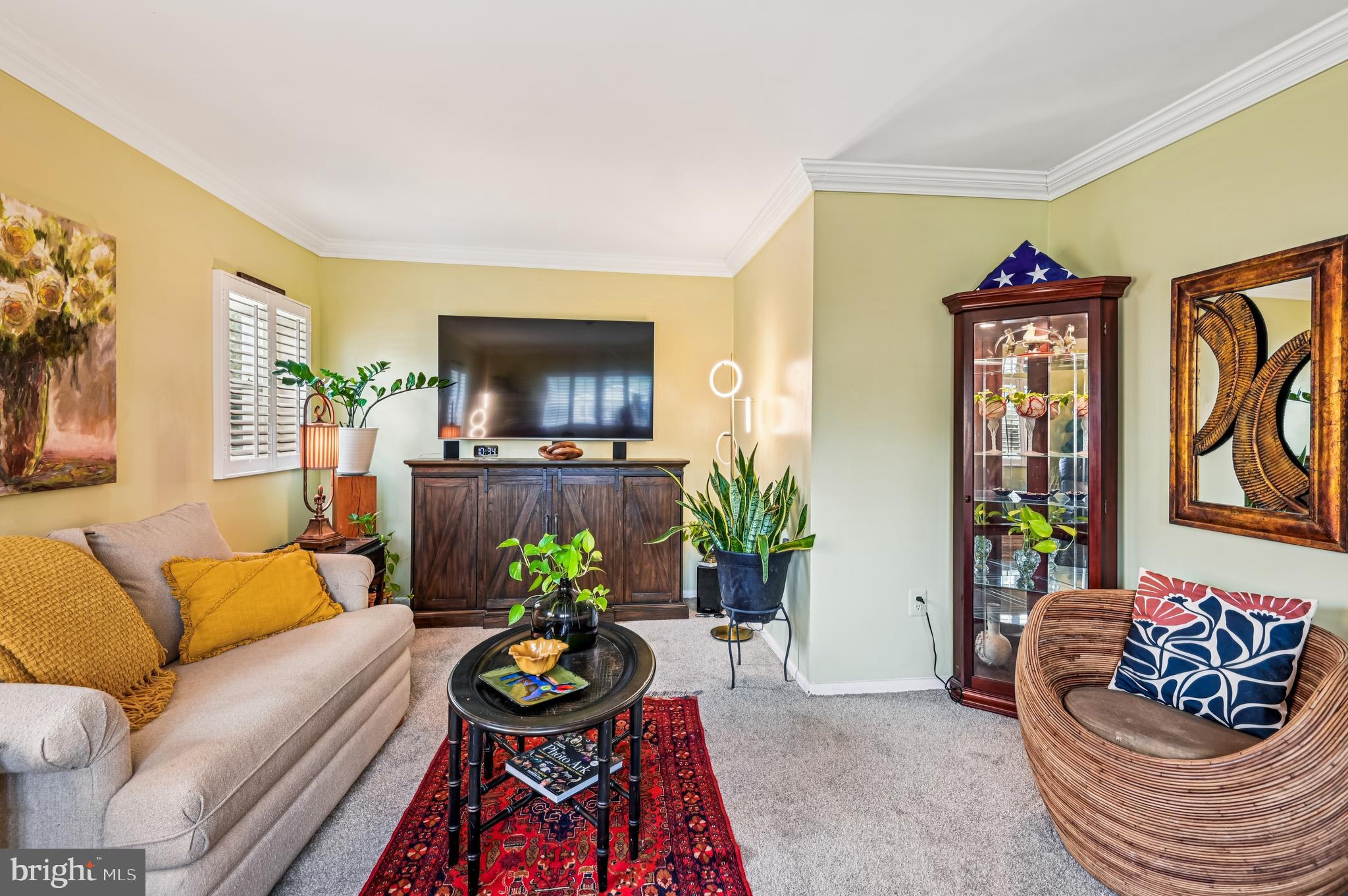 9941 Naylor Avenue Laurel, MD 20723 - Photo 3 of 30 a living room with furniture and a potted plant