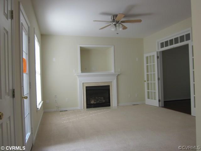 3001 Kinvan Road Henrico, VA 23231 - Photo 3 of 13 a view of a livingroom with a fireplace