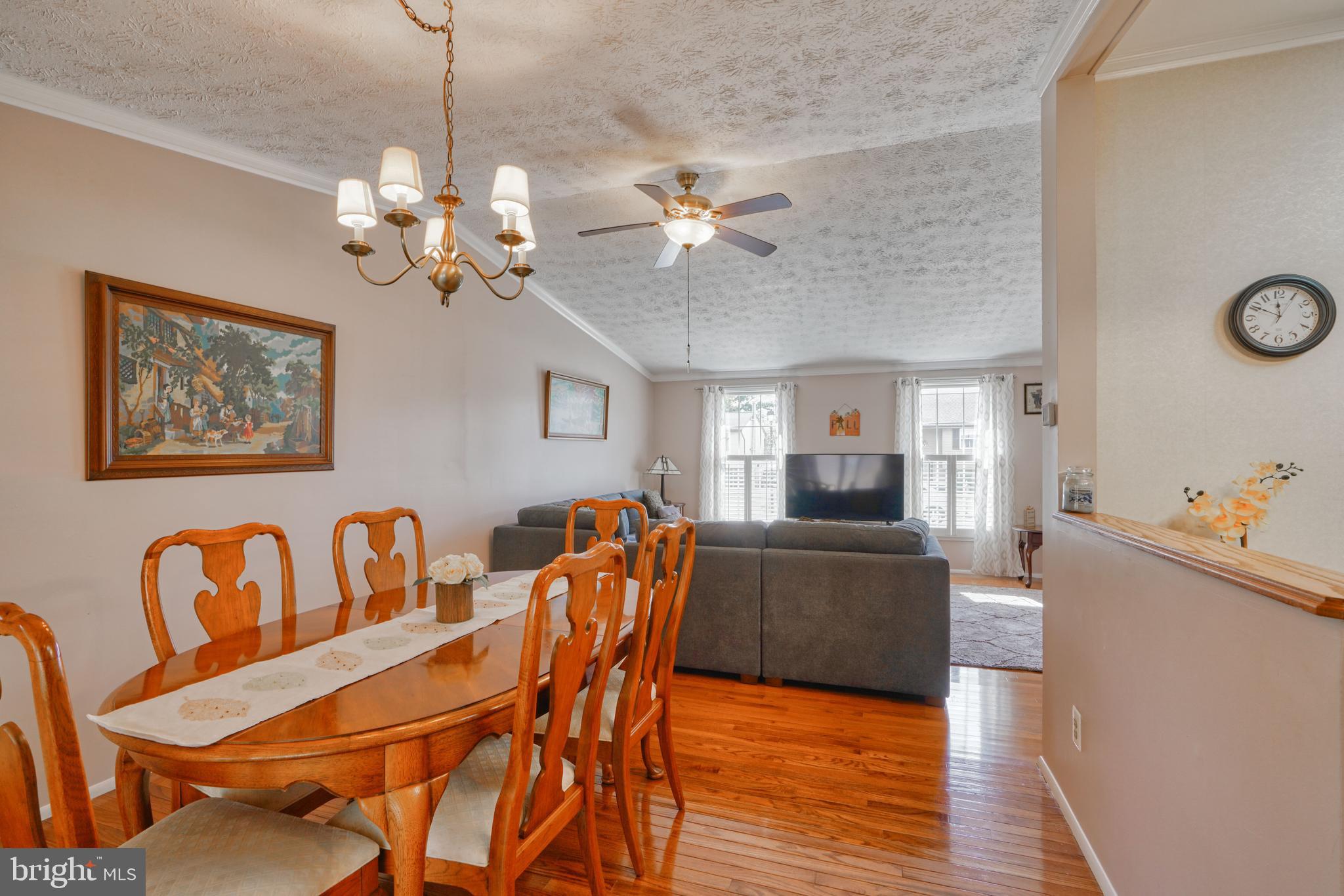 9302 Orbitan Road Parkville, MD 21234 - Photo 11 of 41 Hardwood floors in dining room