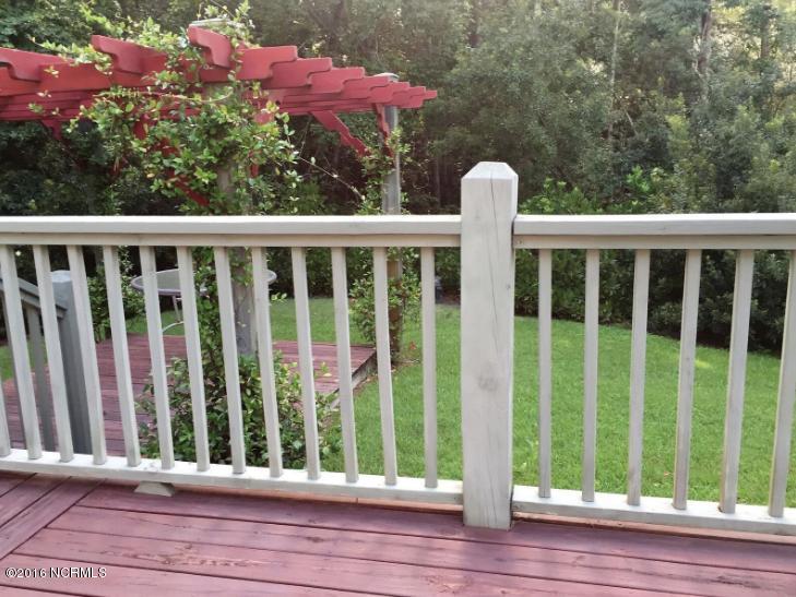 128 Cedar Road Pine Knoll Shores, NC 28512 - Photo 21 of 31 Backyard from Deck