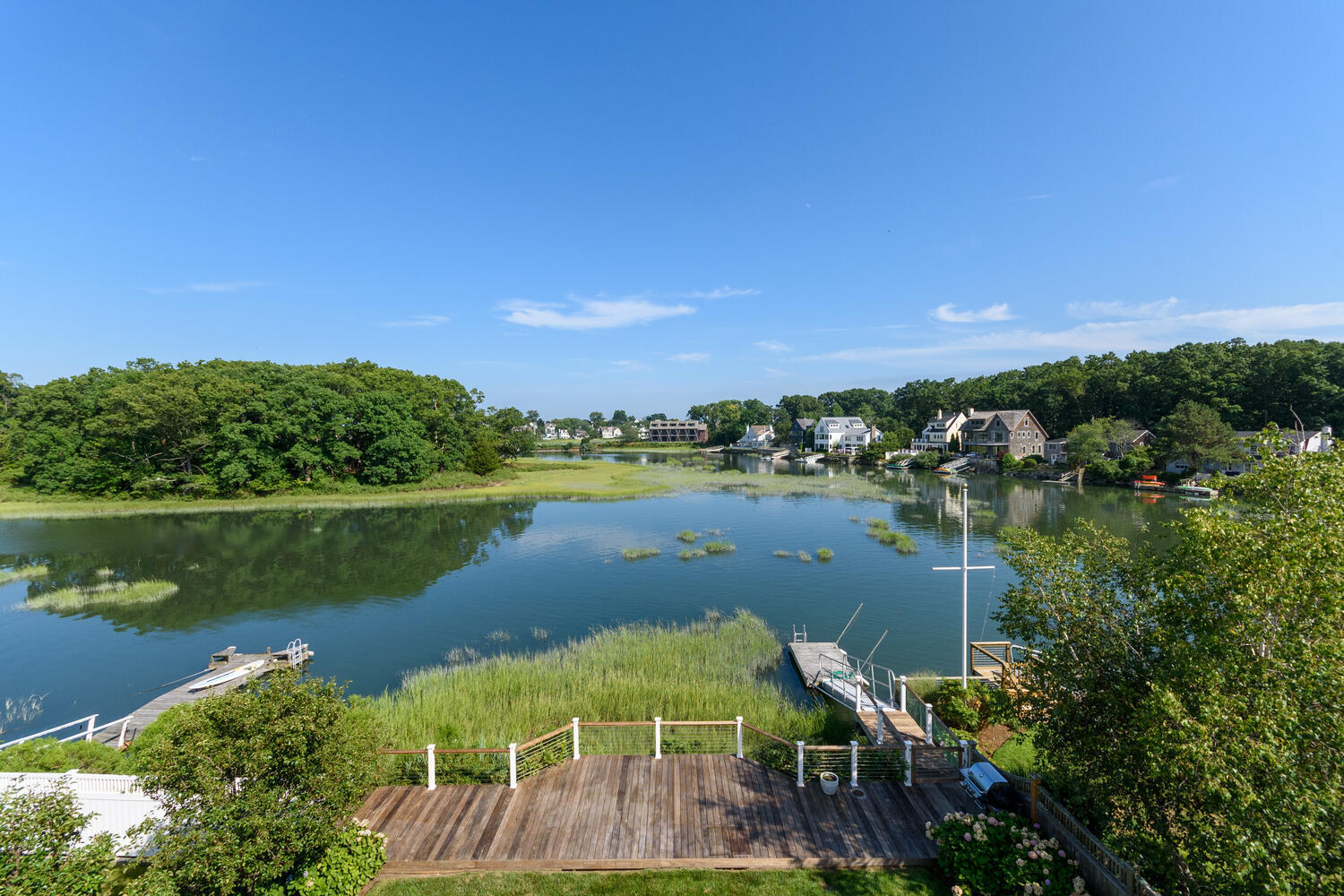 73 Roton Avenue Rowayton, CT 06853 - Photo 23 of 31 a view of a lake with a outdoor space