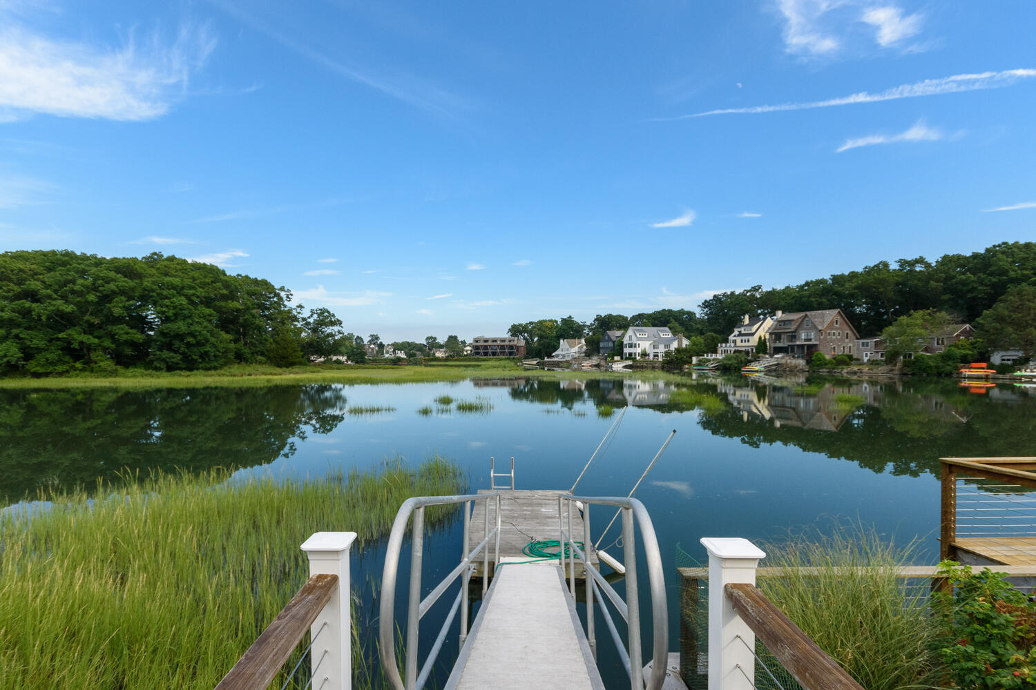 73 Roton Avenue Rowayton, CT 06853 - Photo 26 of 31 a view of a lake with a city view