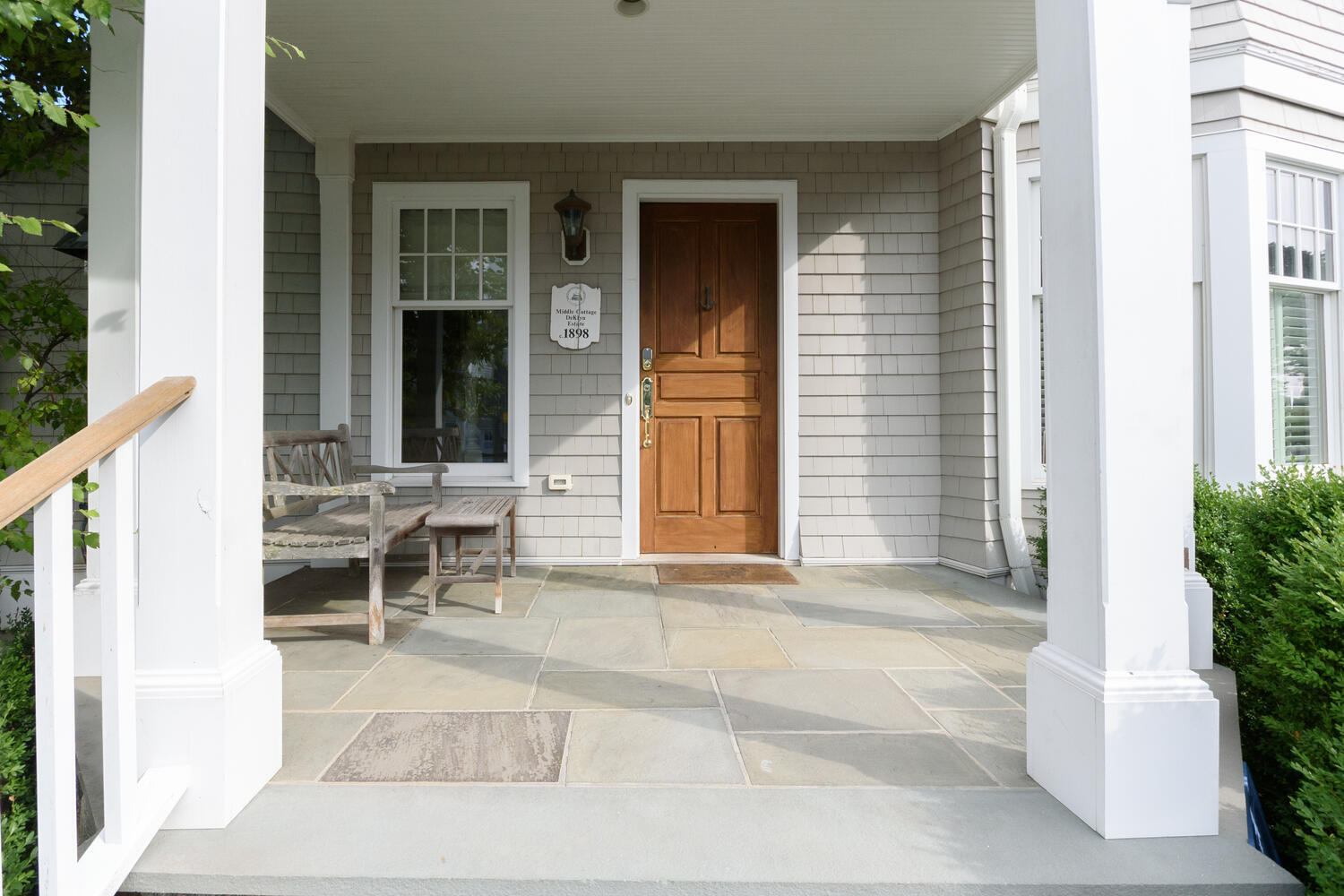 73 Roton Avenue Rowayton, CT 06853 - Photo 4 of 31 a backyard of a house with outdoor seating