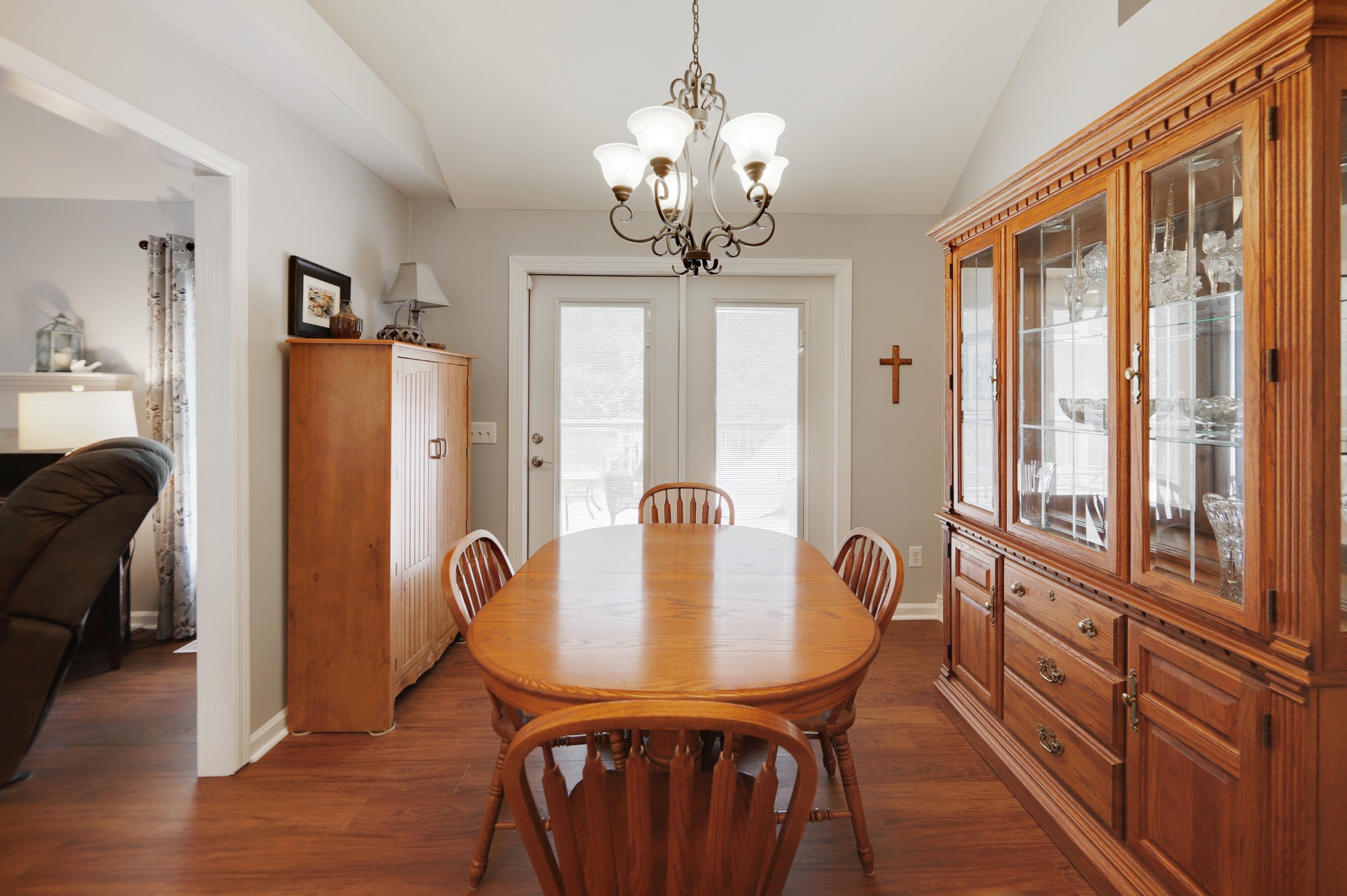 832 Rands Way Columbia, TN 38401 - Photo 14 of 49 a view of a dining room with furniture window and wooden floor