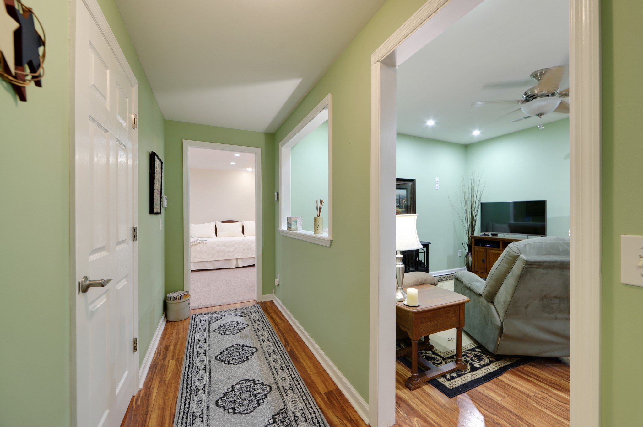 832 Rands Way Columbia, TN 38401 - Photo 29 of 49 a living room with furniture and a flat screen tv
