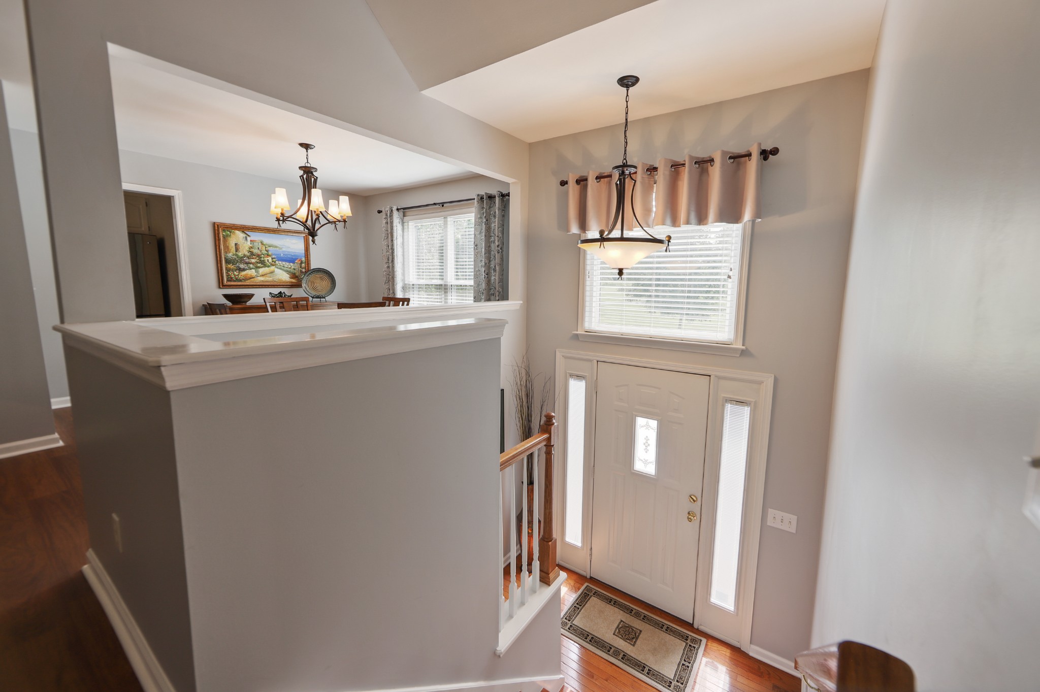 832 Rands Way Columbia, TN 38401 - Photo 8 of 49 a kitchen with kitchen island a counter top space appliances and a ceiling fan