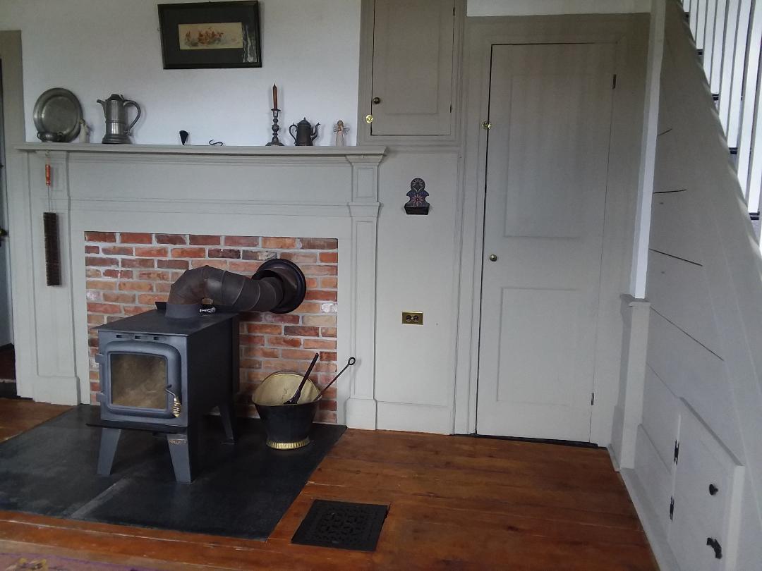 23 Senator Black Road West Baldwin, ME 04091 - Photo 13 of 51 living room w/wood stove