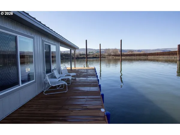 a view of outdoor space with seating area