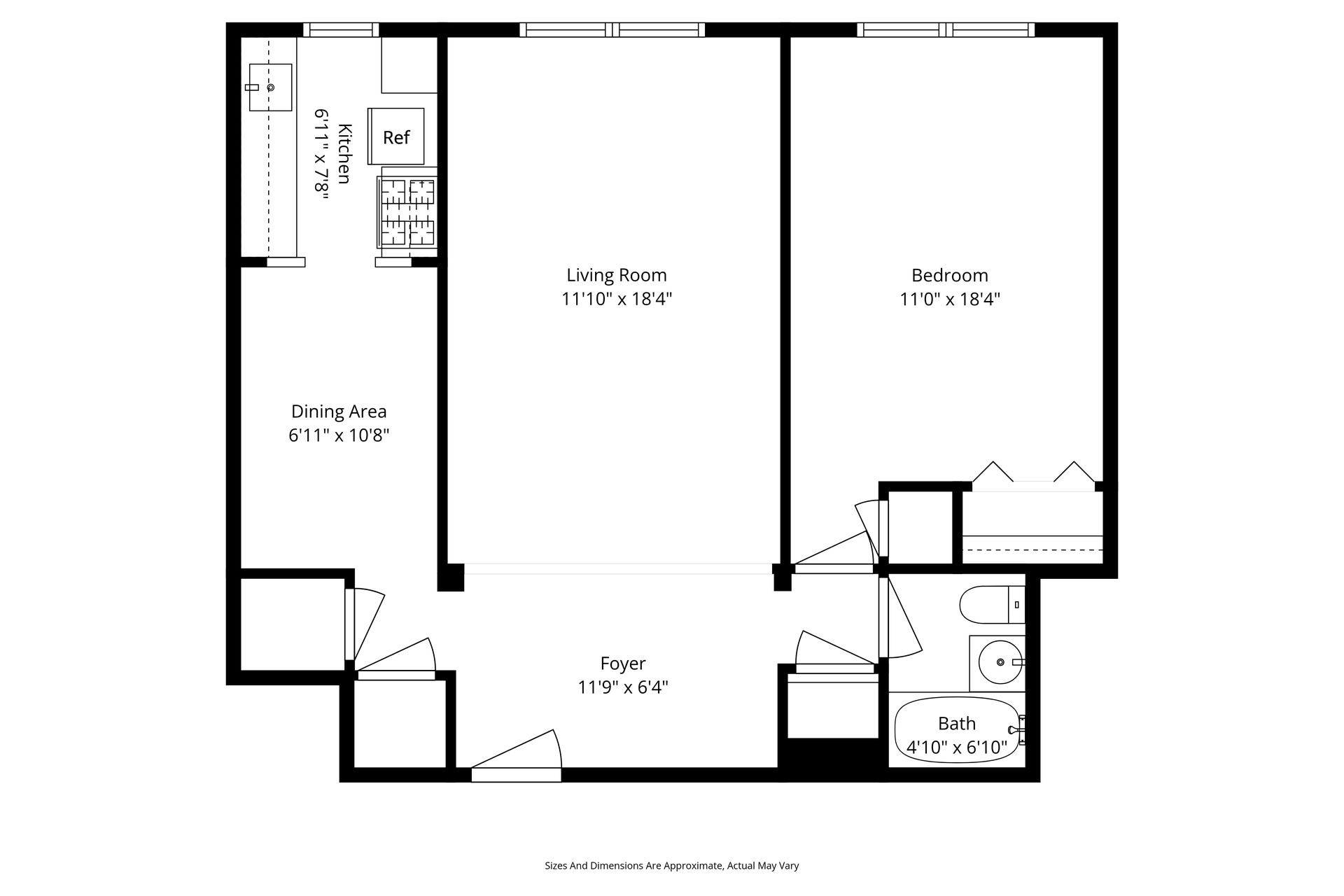 3520 Tryon Avenue, Unit 502 Bronx, NY 10467 - Photo 13 of 13 a picture of a bench in front of a wall