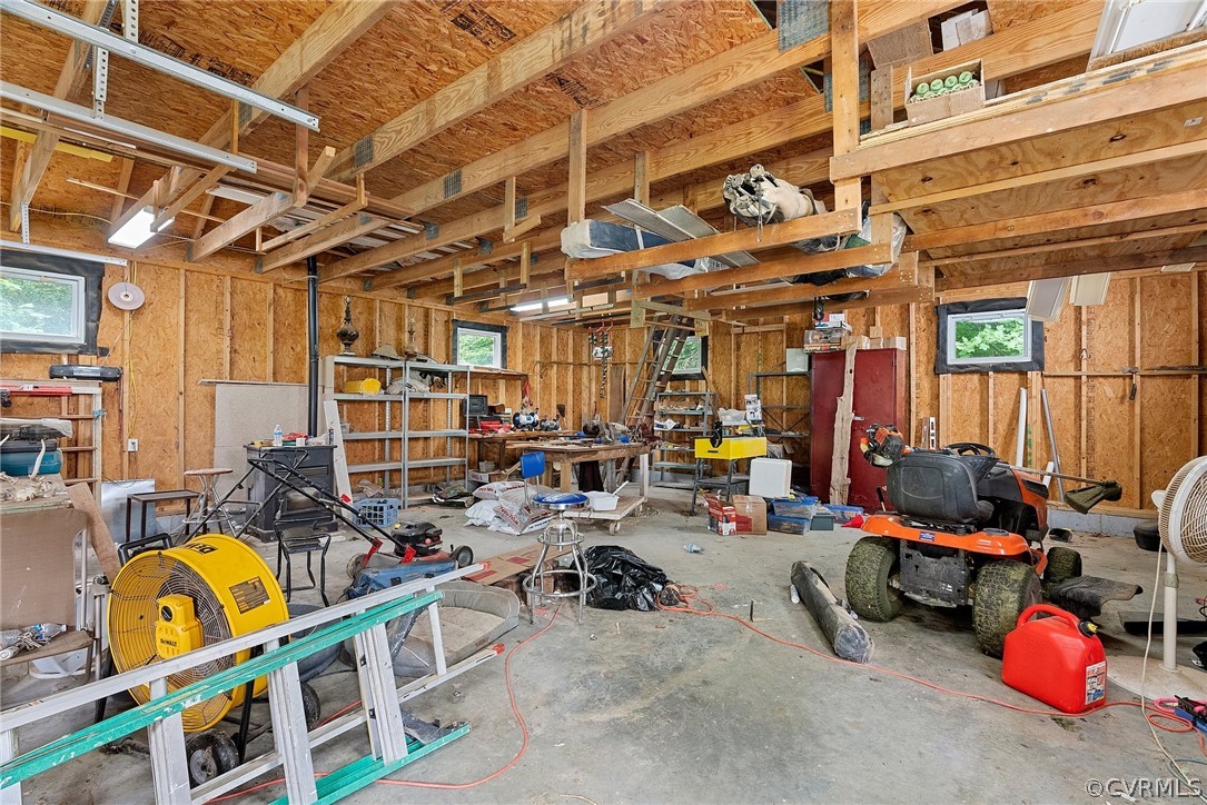 3611 Tanby Road Richmond, VA 23235 - Photo 48 of 49 2nd garage with overhead storage and room upstairs