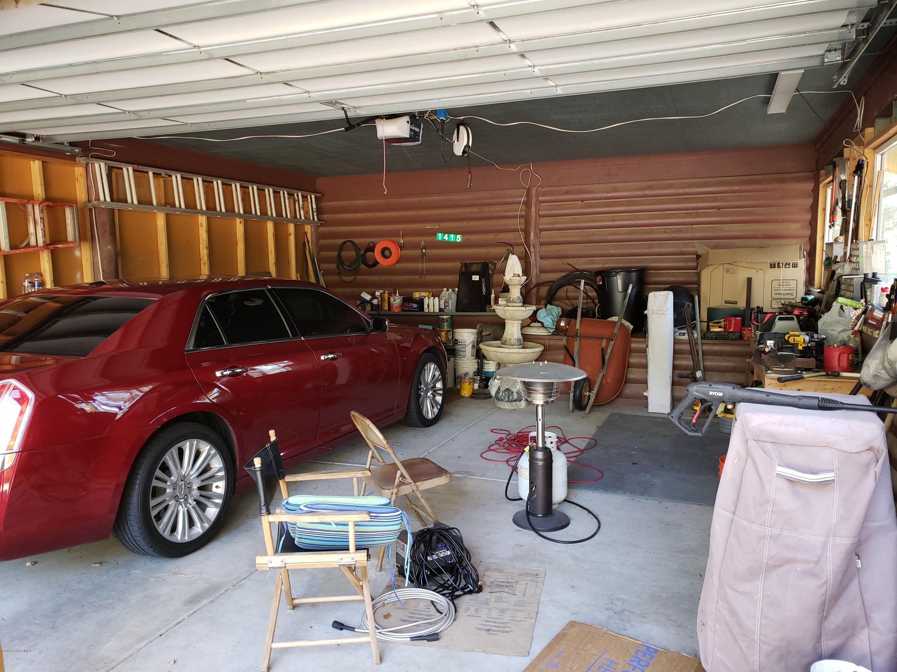 1415 Libby Loop Road Prescott, AZ 86303 - Photo 22 of 26 Garage w/Workbench