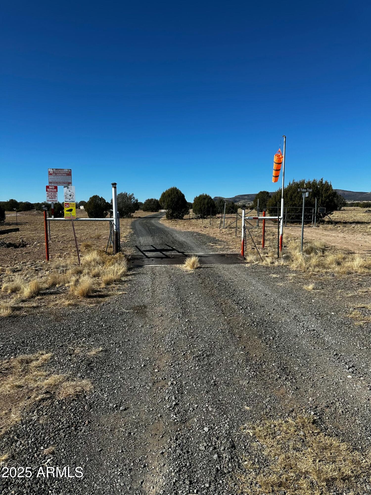 10777 West Raging Crab Road Ash Fork, AZ 86320 - Photo 5 of 45 Entrance gate