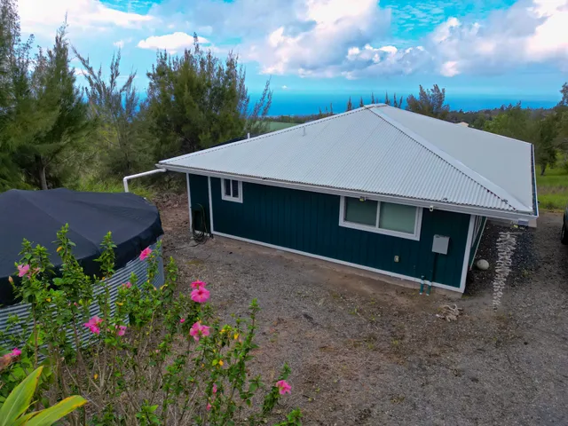 a aerial view of a house