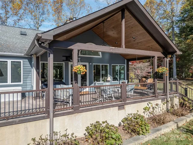 a view of a house with wooden floor