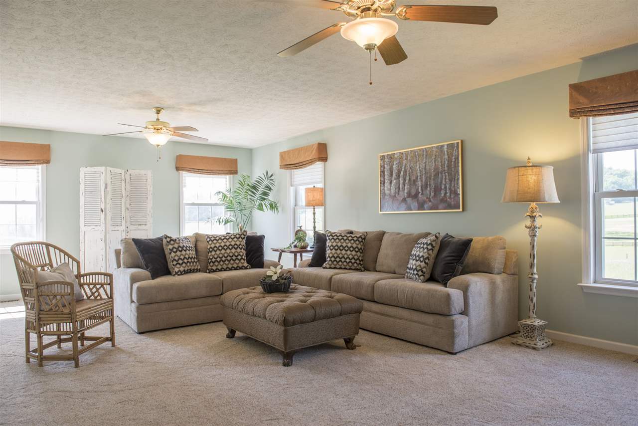 95 Lea Port Road Mount Sidney, VA 24467 - Photo 18 of 37 a living room with furniture and a large window