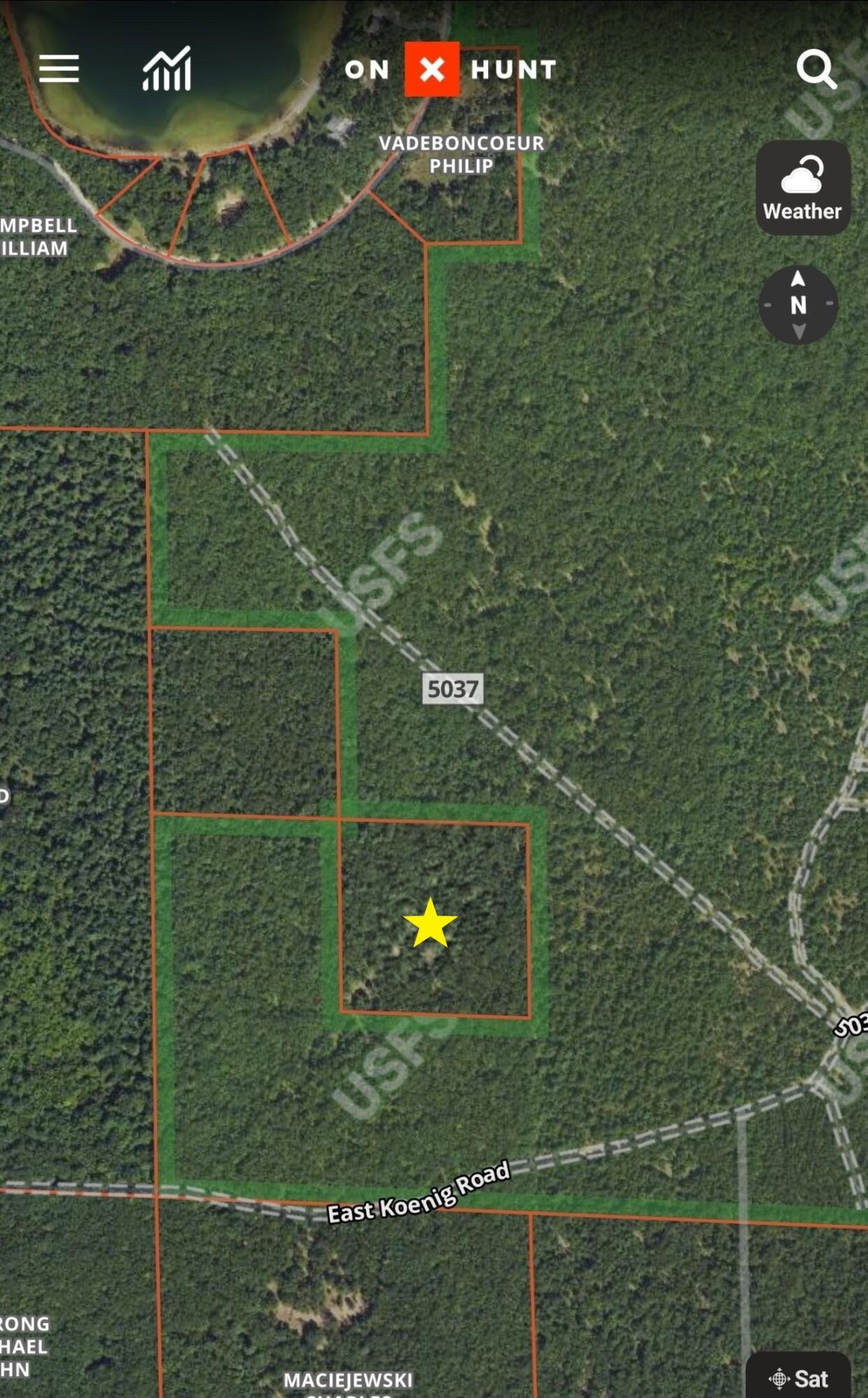 V/l East Koenig Road Free Soil, MI 49411 - Photo 1 of 14 Property Aerial