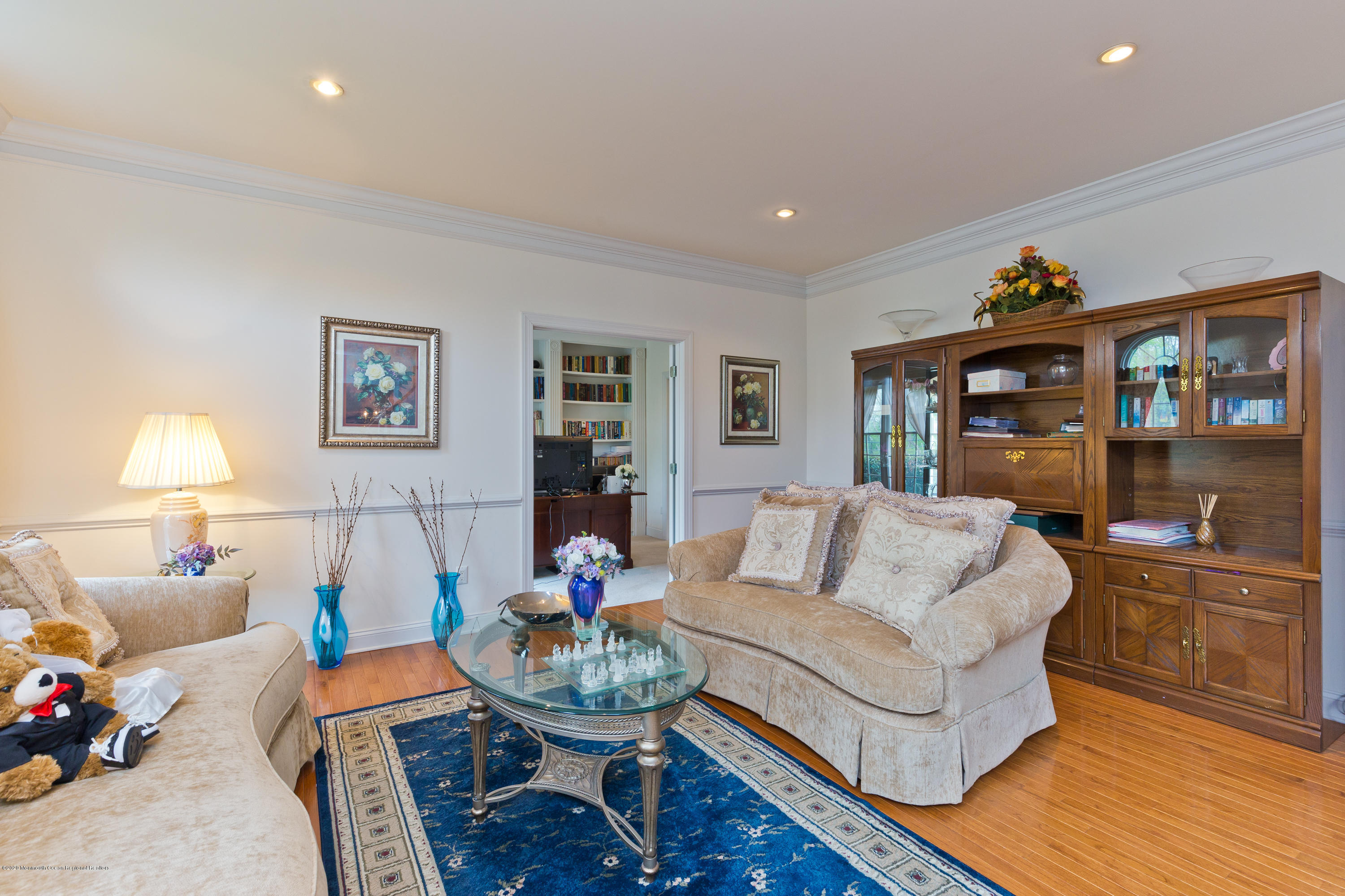 158 Otto Road Neshanic Station, NJ 08853 - Photo 16 of 50 a living room with furniture and a wooden floor