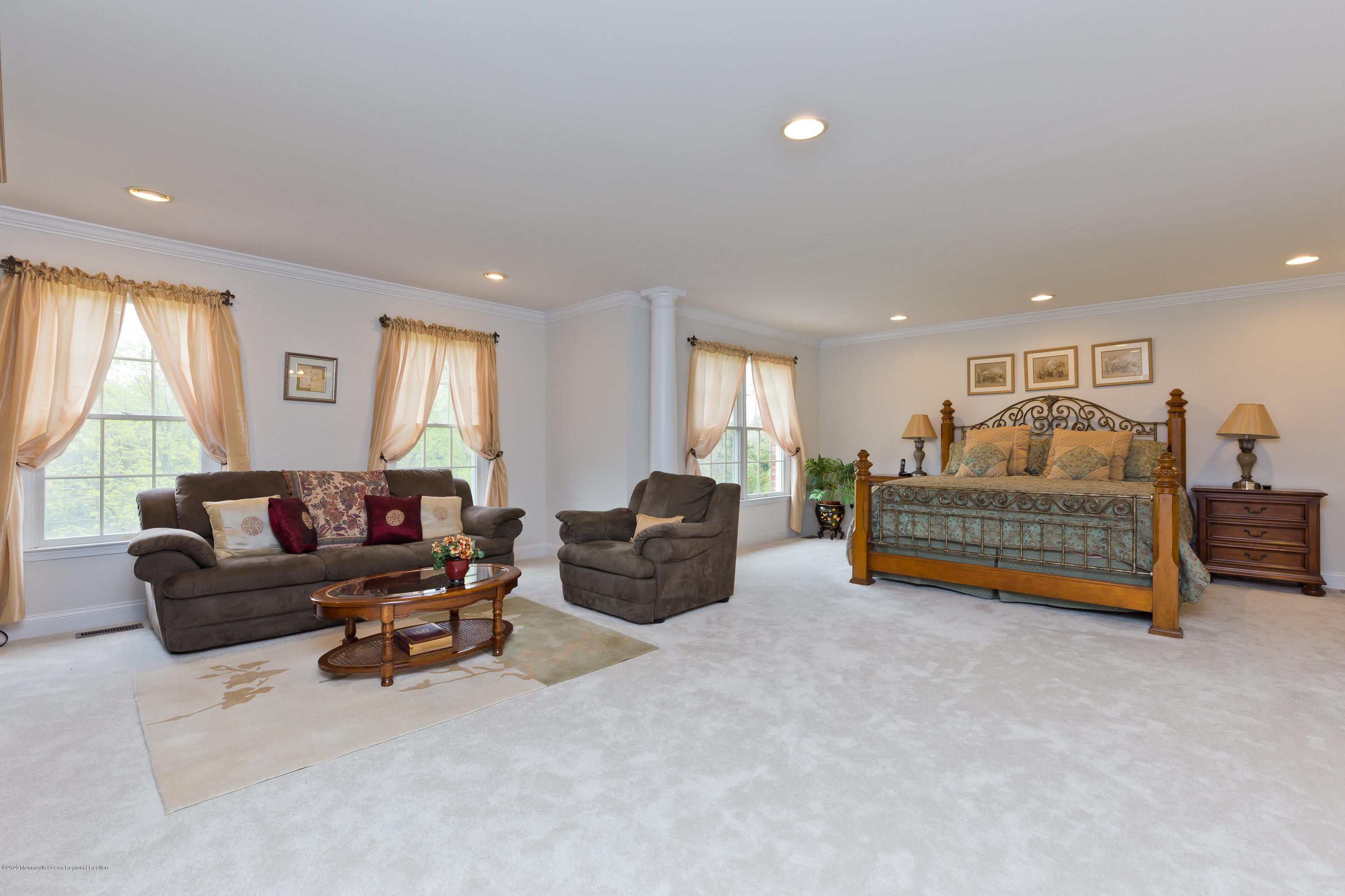 158 Otto Road Neshanic Station, NJ 08853 - Photo 32 of 50 a living room with furniture and a large window