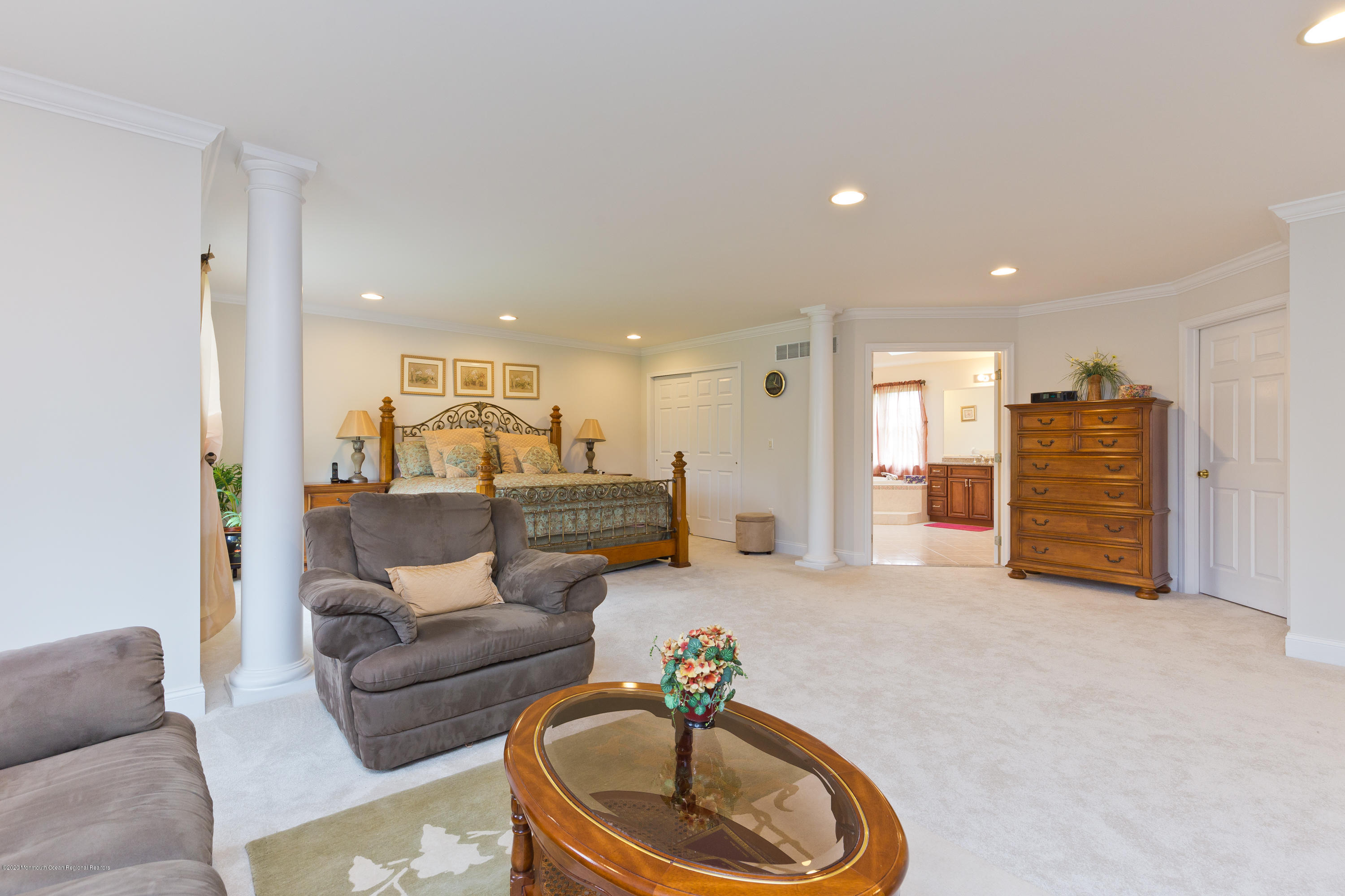 158 Otto Road Neshanic Station, NJ 08853 - Photo 33 of 50 a living room with furniture and a kitchen