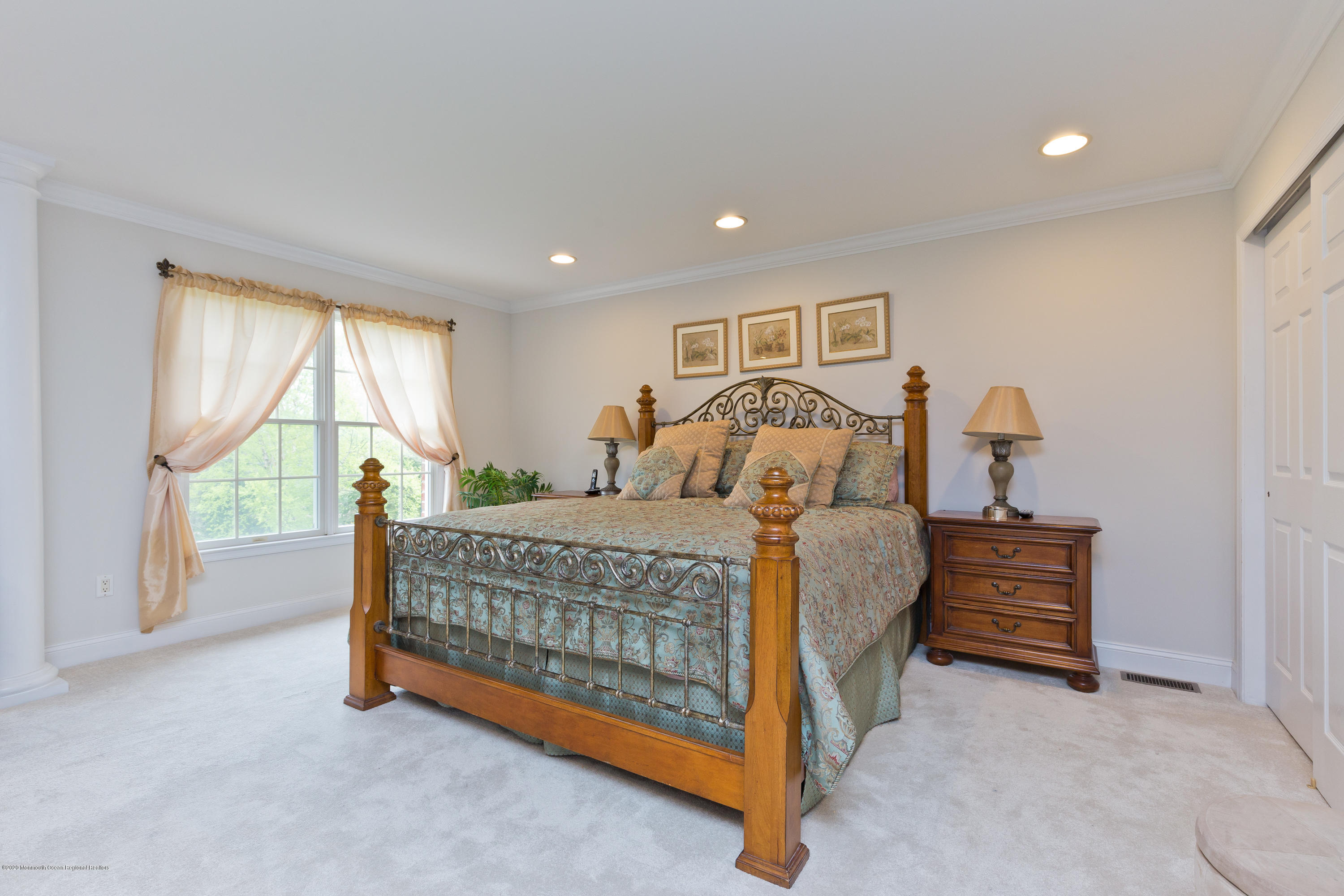 158 Otto Road Neshanic Station, NJ 08853 - Photo 35 of 50 a bedroom with a bed and a window
