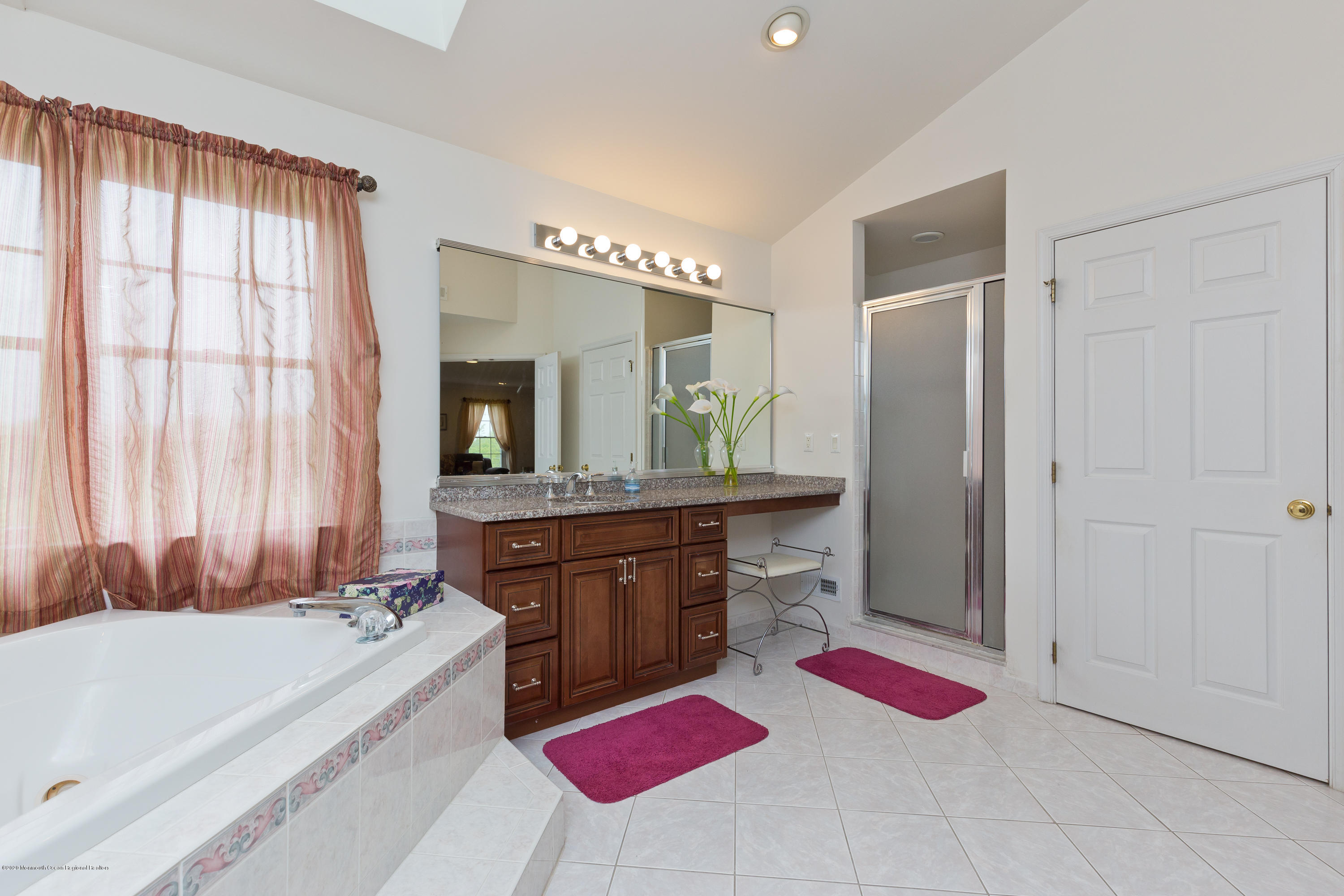 158 Otto Road Neshanic Station, NJ 08853 - Photo 38 of 50 a spacious bathroom with a tub sink and mirror
