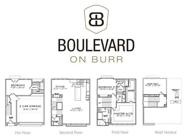 a wall with a black and white photo