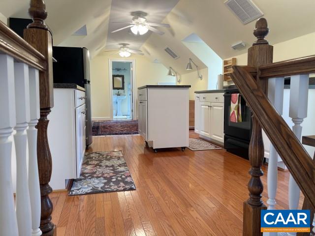 1920 Owensville Road, Unit B STUDIO Charlottesville, VA 22901 - Photo 14 of 26 a view of entryway and kitchen with wooden floor
