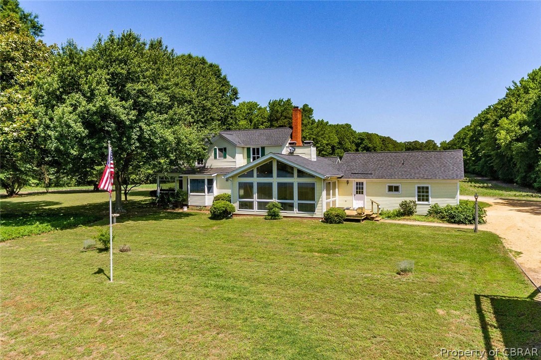 2390 Little Bay Road White Stone, VA 22578 - Photo 12 of 50 Waterside of the Home Full of Windows!