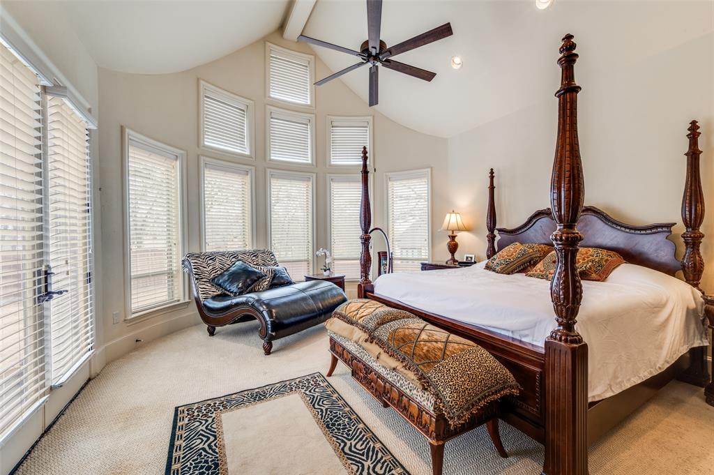 141 Waters Edge Way Oak Point, TX 75068 - Photo 15 of 25 a living room with furniture and a large window
