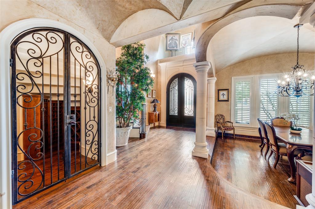141 Waters Edge Way Oak Point, TX 75068 - Photo 4 of 25 a view of an entryway with wooden floor