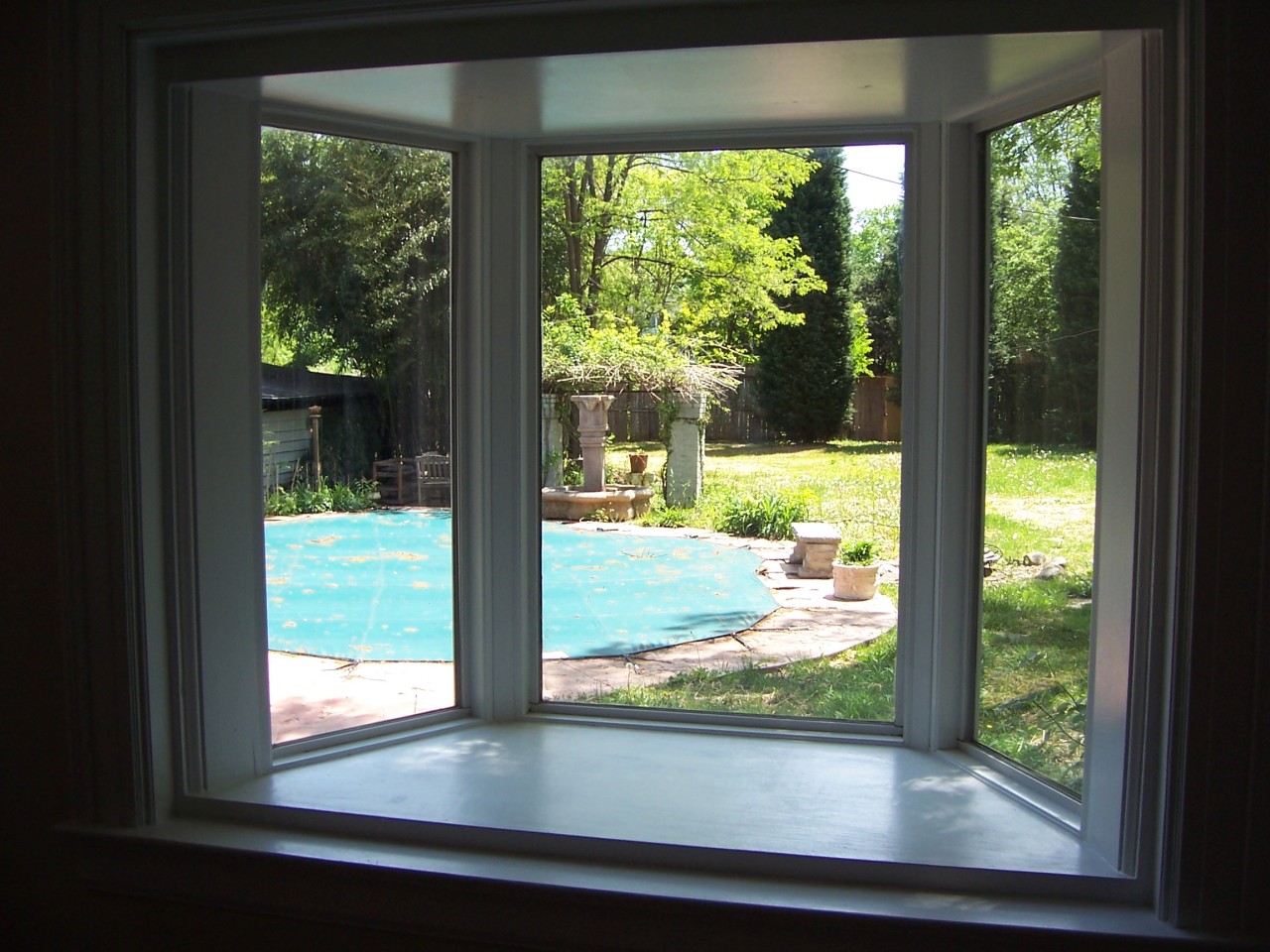 1838 Grandin Road Southwest Roanoke, VA 24015 - Photo 18 of 31 kitchen window to backyard