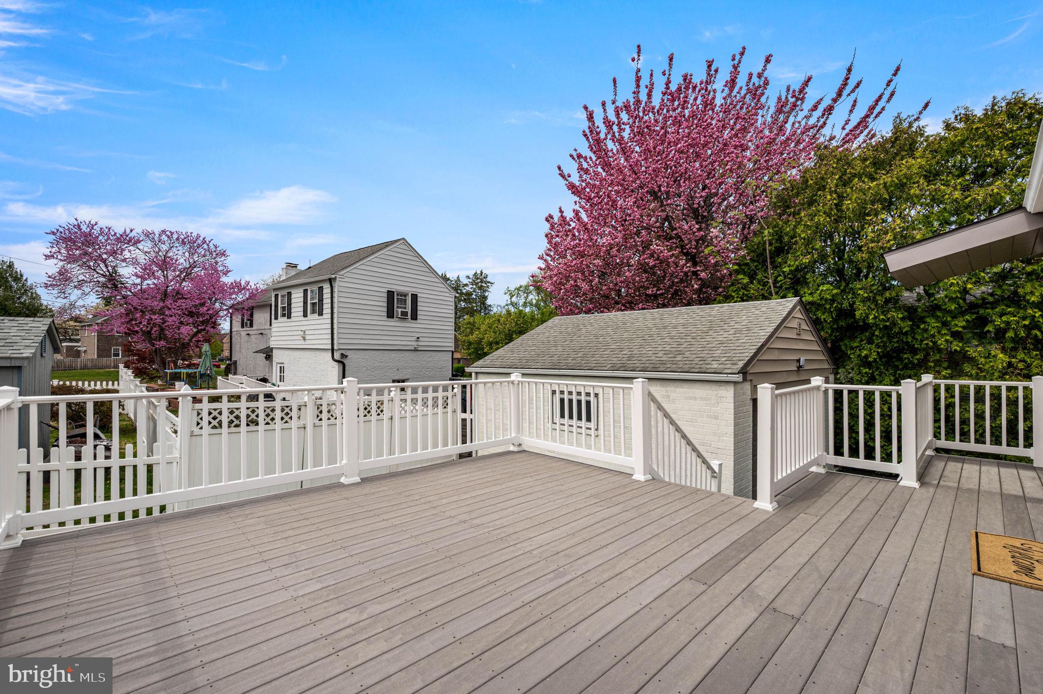 104 Gilmore Road Havertown, PA 19083 - Photo 24 of 32 Rear Deck