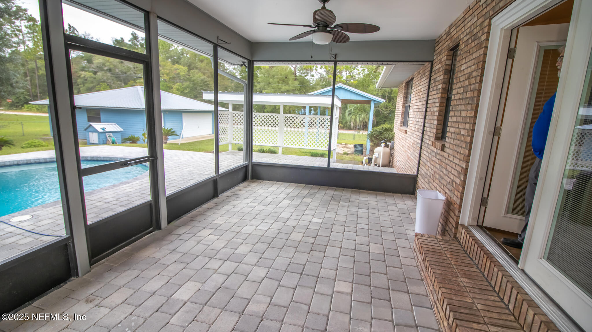 589 Southeast 71st Street Starke, FL 32091 - Photo 8 of 36 Screen porch