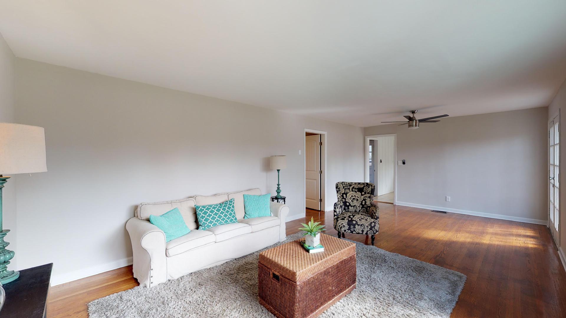 3064 Anderson Road Nashville, TN 37217 - Photo 8 of 29 a living room with furniture and wooden floor