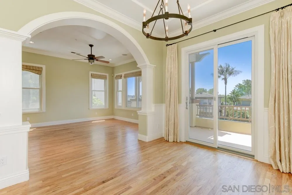 2737 MacKinnon Ranch Road Cardiff, CA 92007 - Photo 7 of 17 a view of an entryway with wooden floor