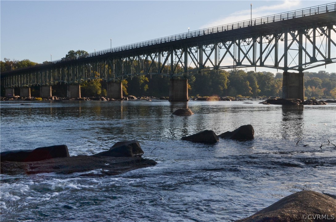 5207 Devonshire Road Richmond, VA 23225 - Photo 42 of 43 The "Nickel Bridge" from the southern banks of the
