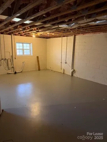 a view of a room with window