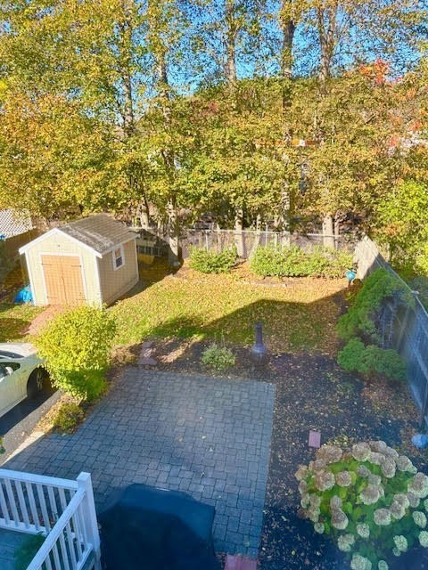 76 Stetson Avenue Swampscott, MA 01907 - Photo 17 of 20 a view of a yard with an outdoor space