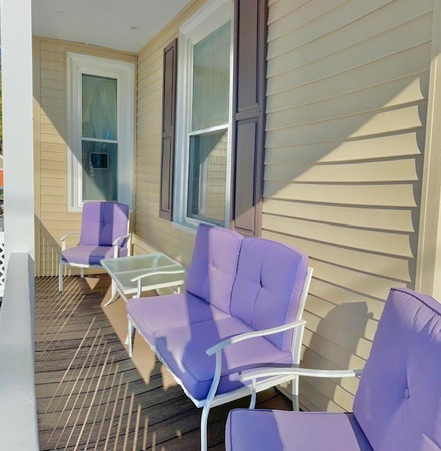 76 Stetson Avenue Swampscott, MA 01907 - Photo 20 of 20 a patio with tables and chairs