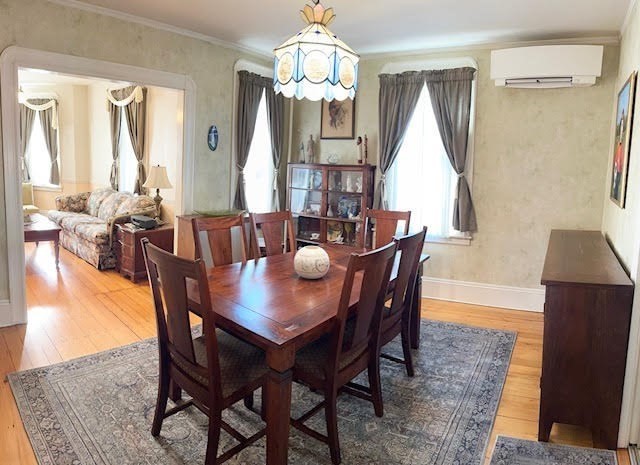 76 Stetson Avenue Swampscott, MA 01907 - Photo 8 of 20 a view of a dining room with furniture and window