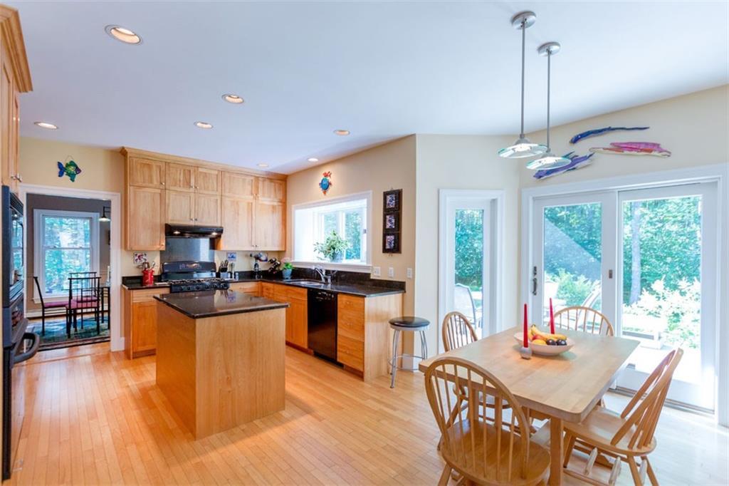 423 Gilman Road Yarmouth, ME 04096 - Photo 4 of 33 The light filled kitchen features...