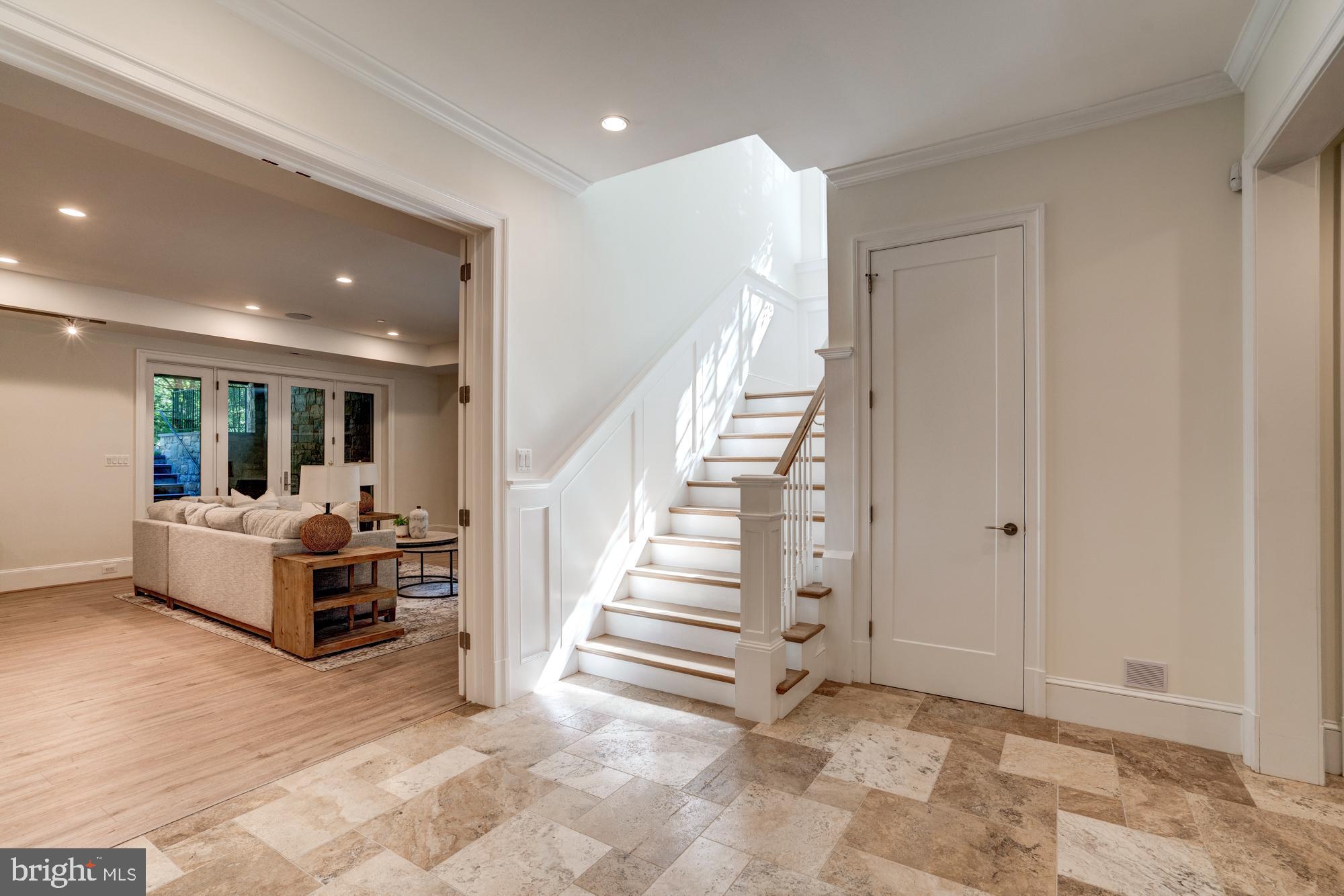 5607 Warwick Place Chevy Chase, MD 20815 - Photo 67 of 91 a view of a livingroom with furniture and stairs