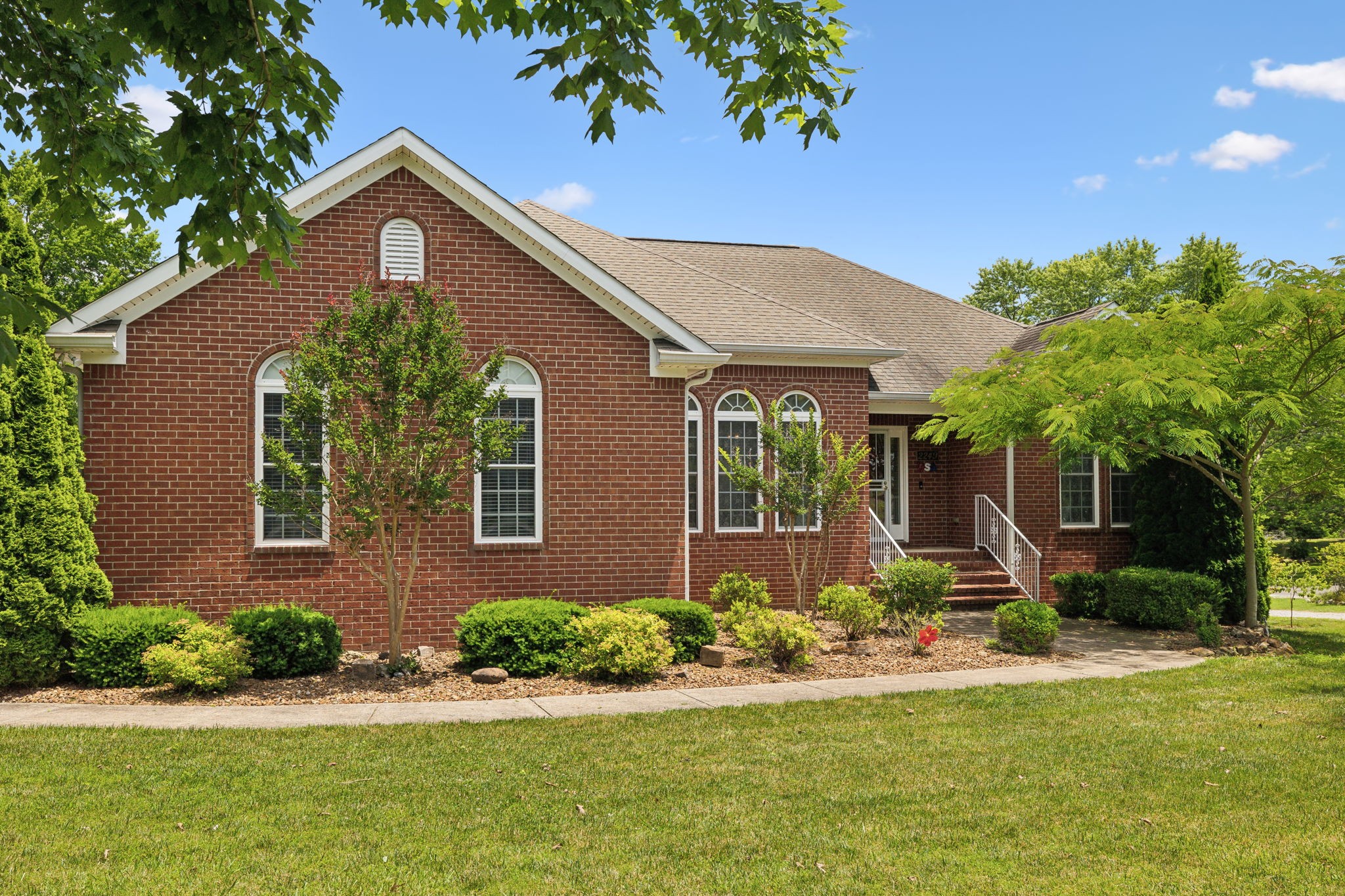 2249 Gideon Road Greenbrier, TN 37073 - Photo 1 of 42 front view of a house with a yard